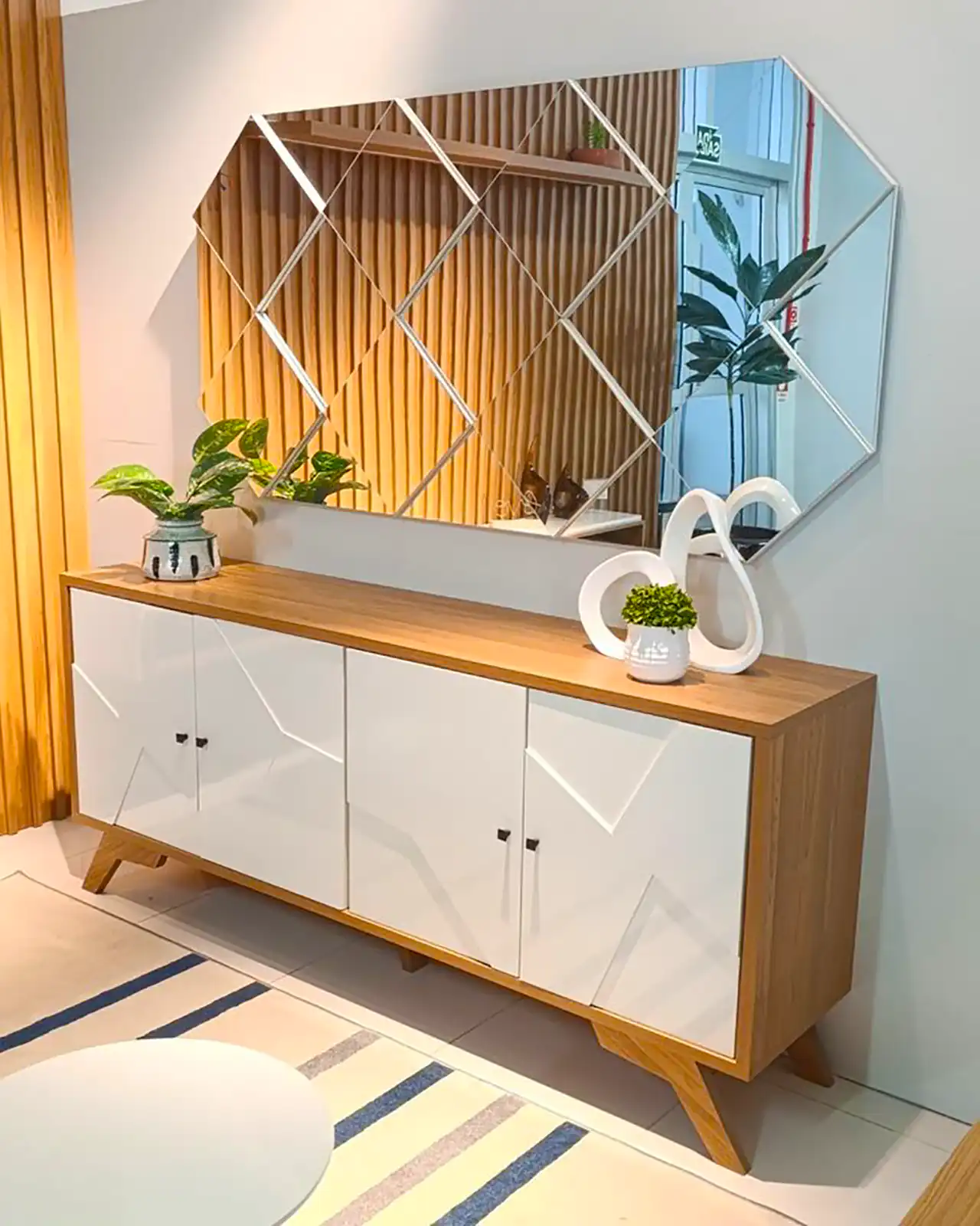 آینه کنسول مدرن شیک