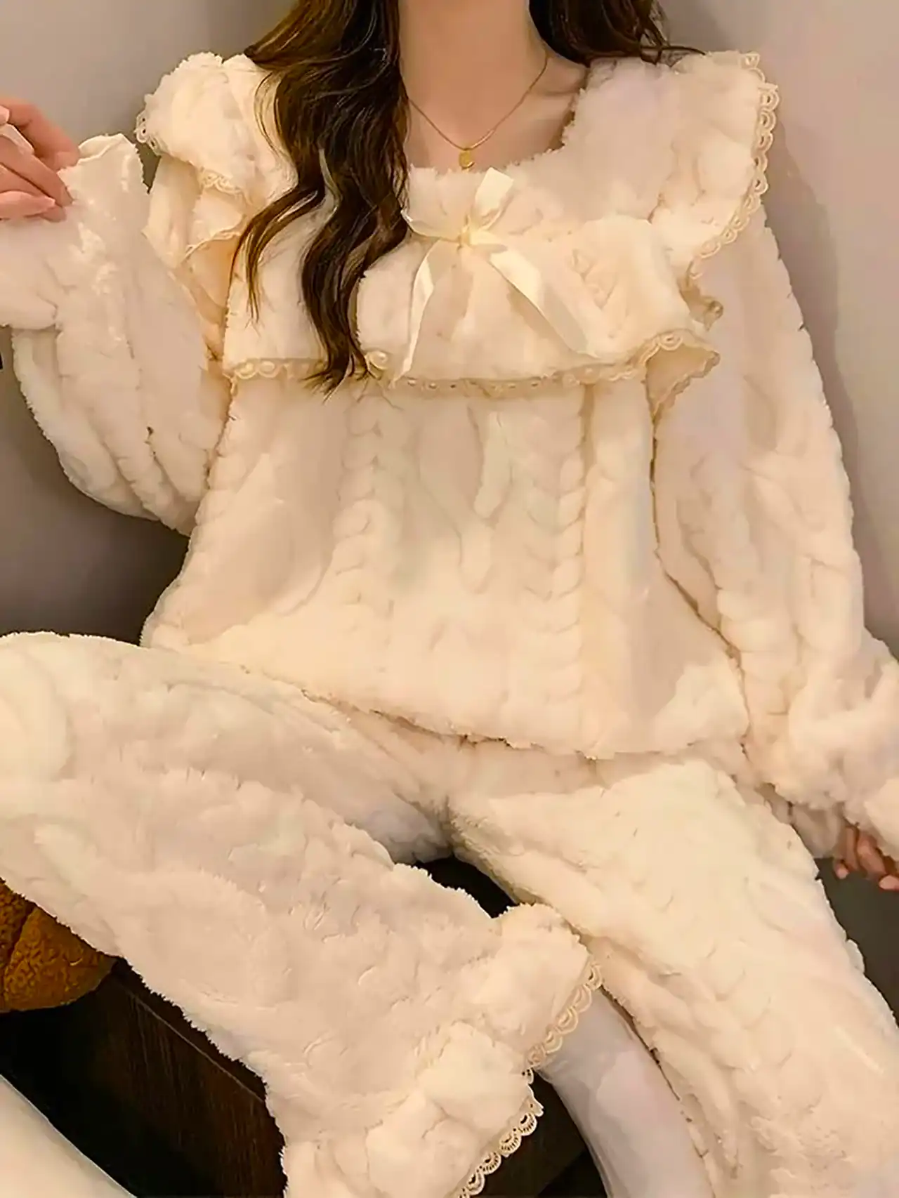 بلوز شلوار تدی زنانه