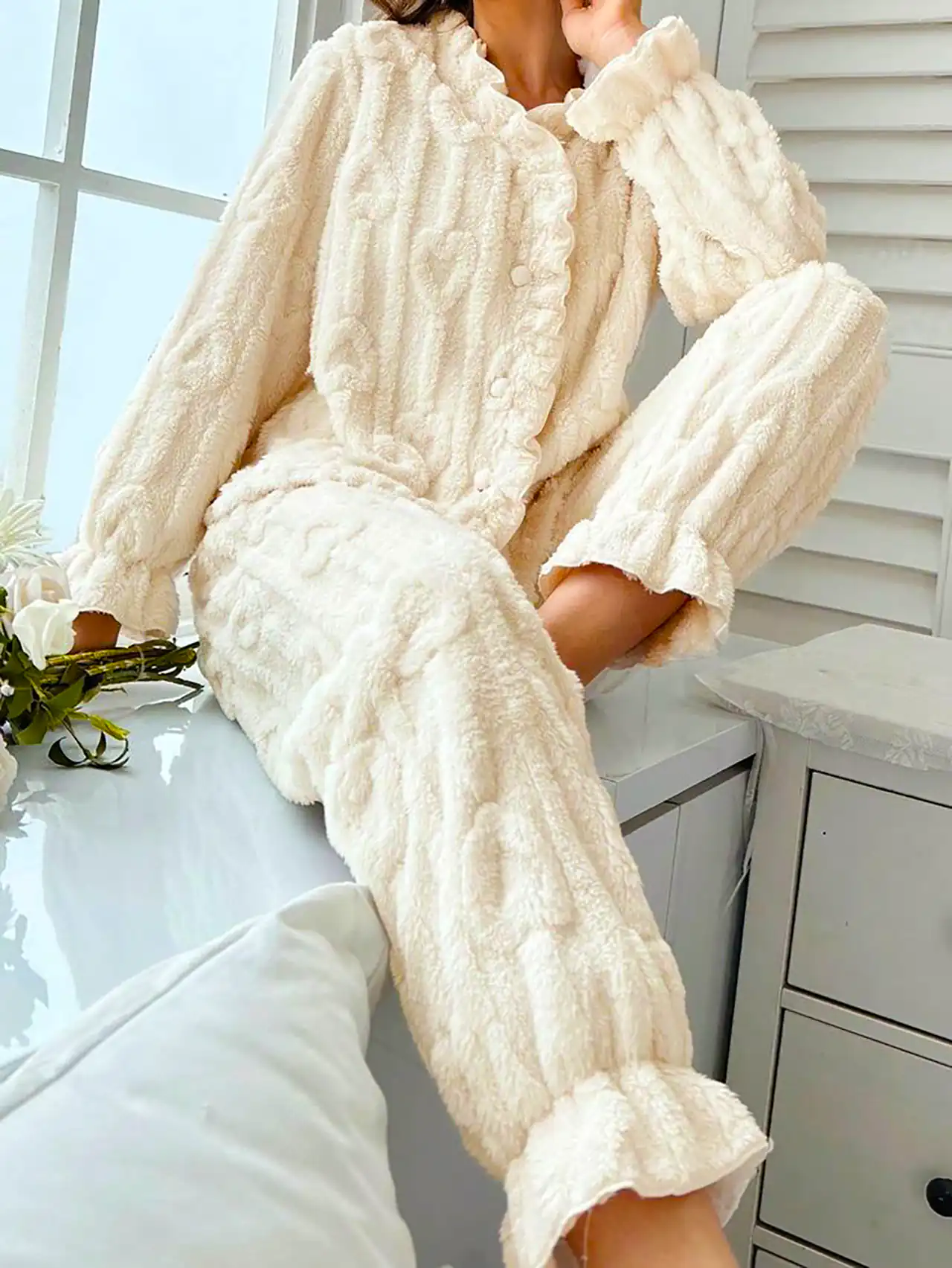 بلوز شلوار تدی زنانه