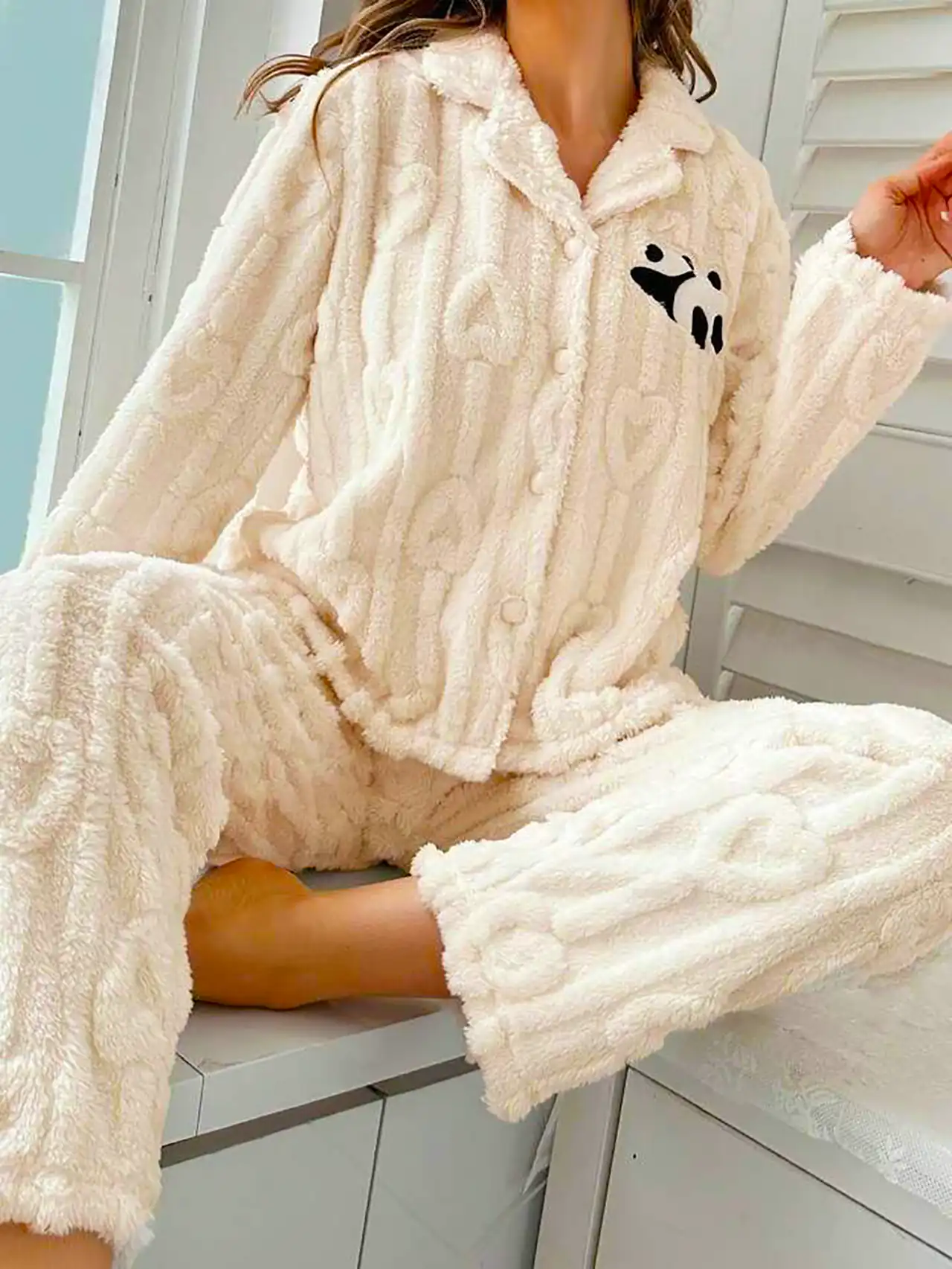 بلوز شلوار تدی زنانه