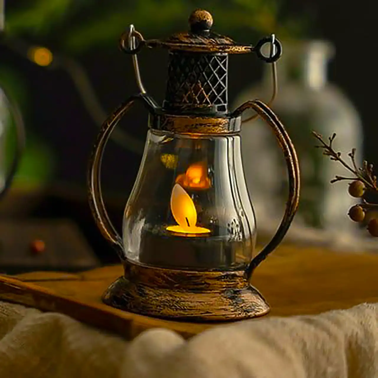 چراغ نفتی دکوری