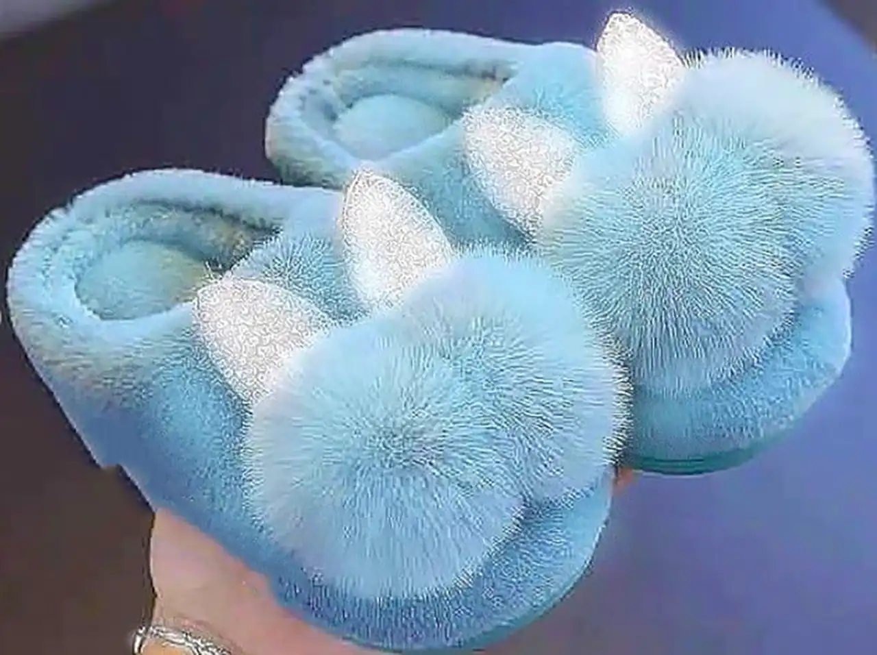 دمپایی خزدار فانتزی
