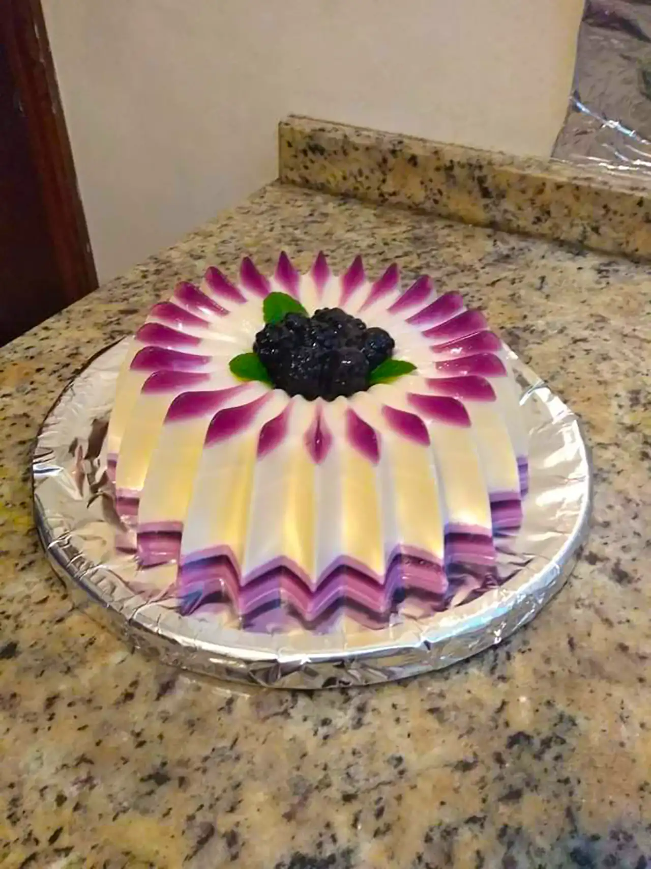 دسر ژله ای پاییزی جذاب