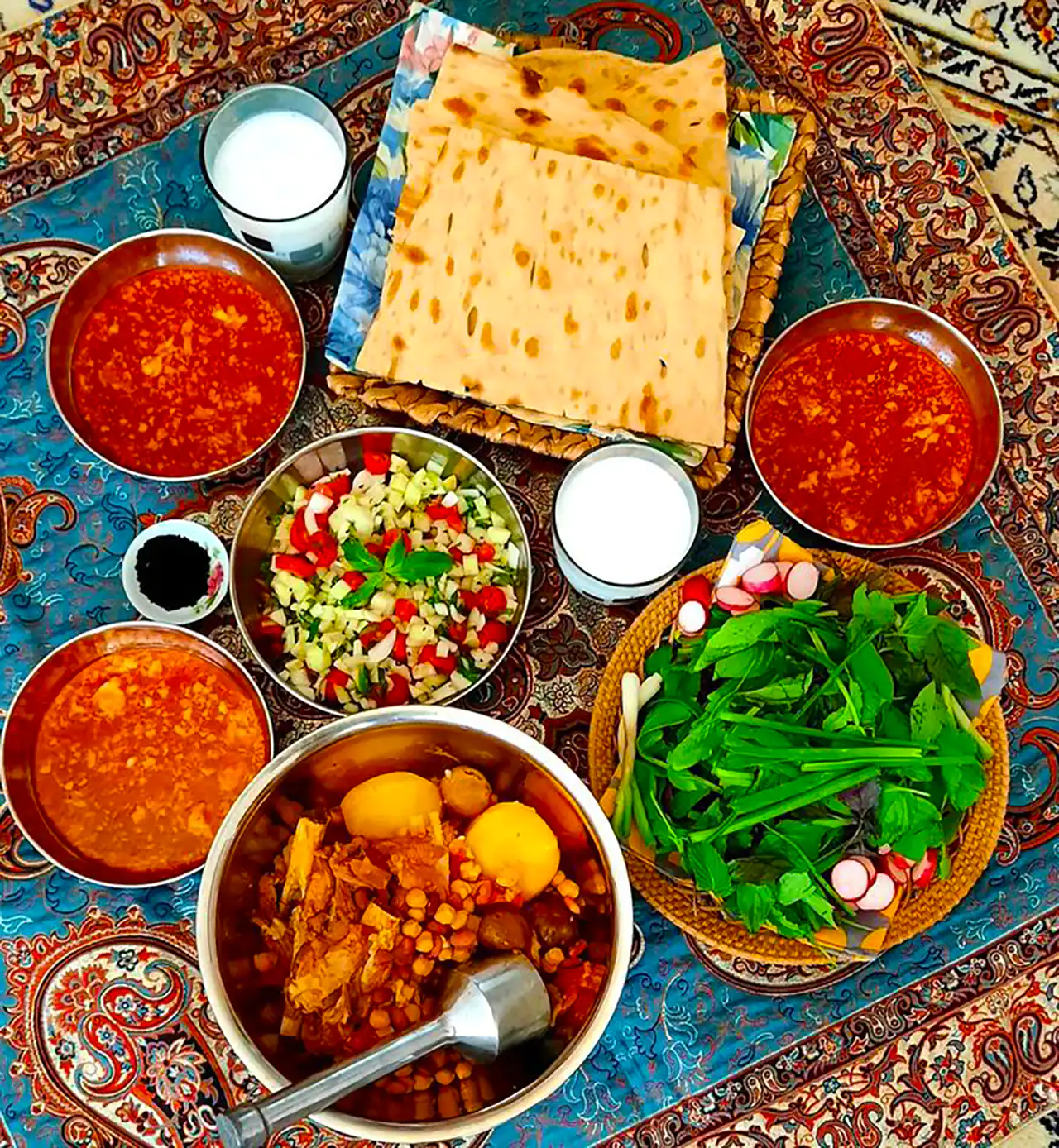 دیزی سنگی سنتی ایرانی