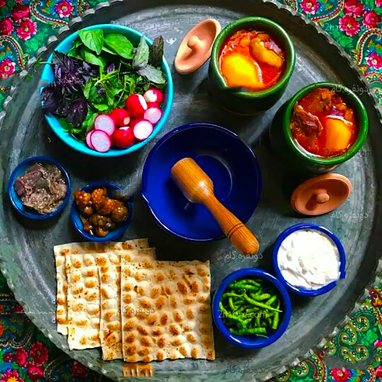 دیزی سنگی سنتی ایرانی