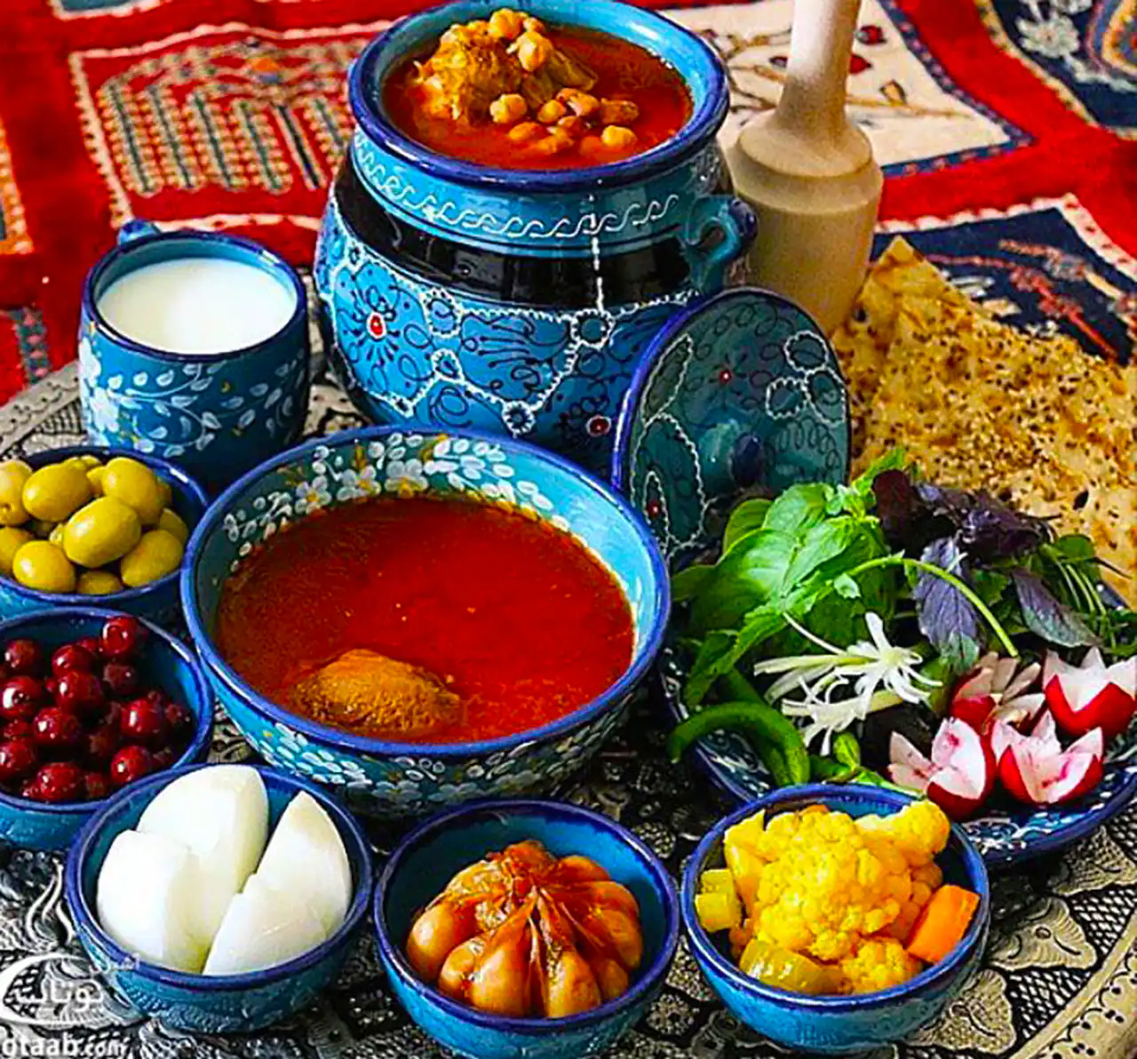 دیزی سنگی سنتی ایرانی