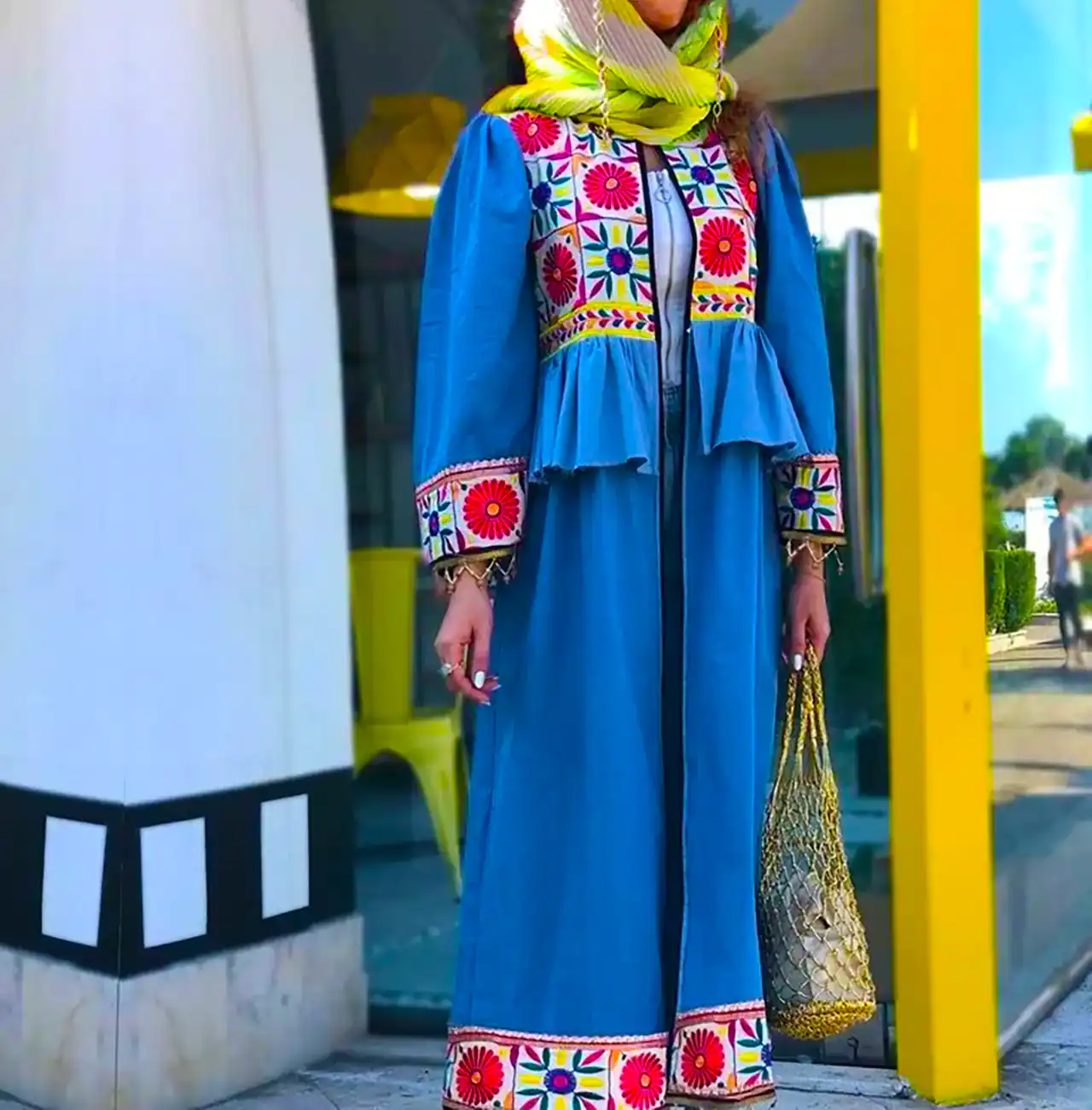 استایل آبی زنانه