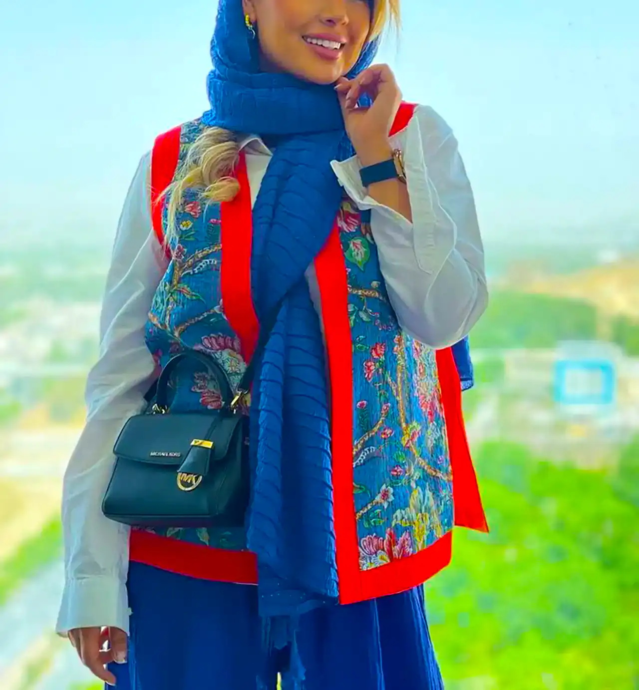 استایل آبی زنانه