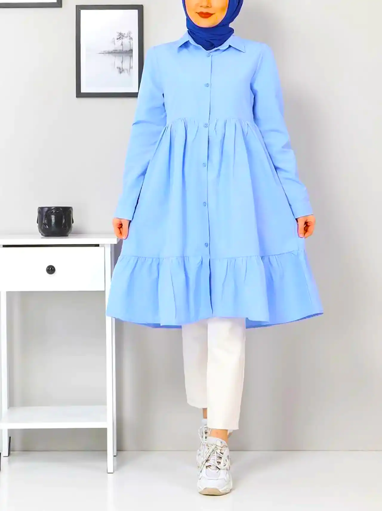 استایل آبی زنانه