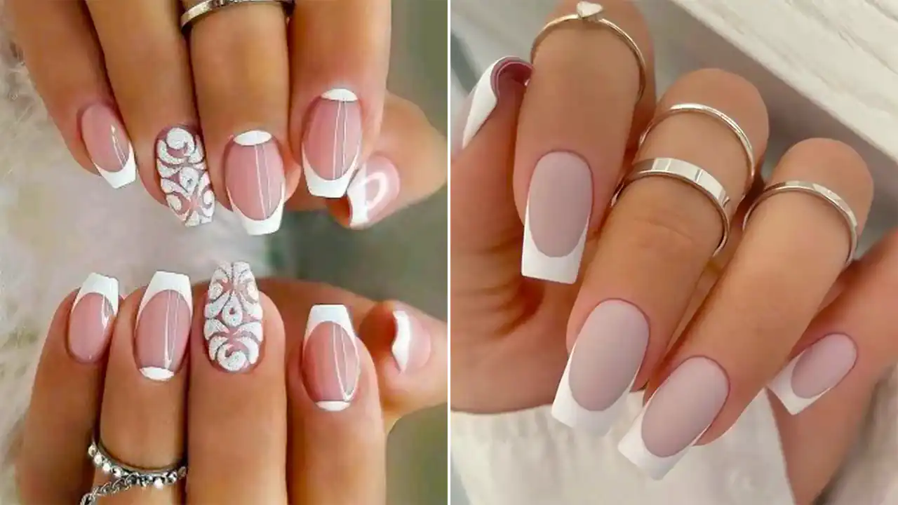 فرنچ کلاسیک ناخن
