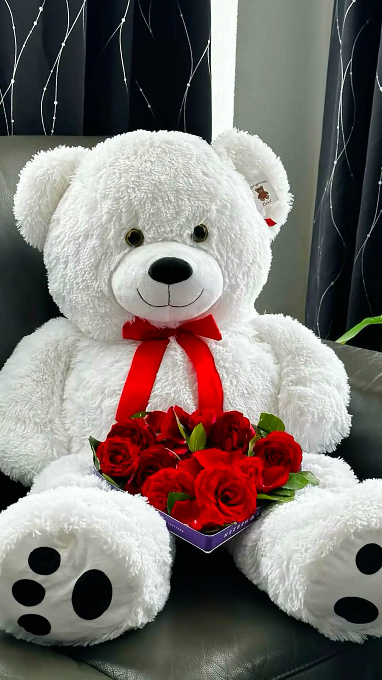 خرس هدیه عاشقانه فانتزی
