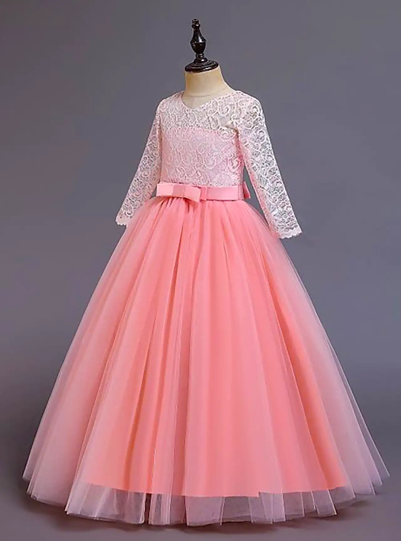 لباس پرنسسی صورتی دخترانه