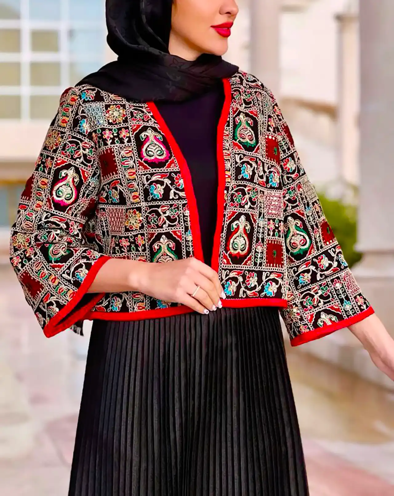 لباس سوزن دوزی زنانه