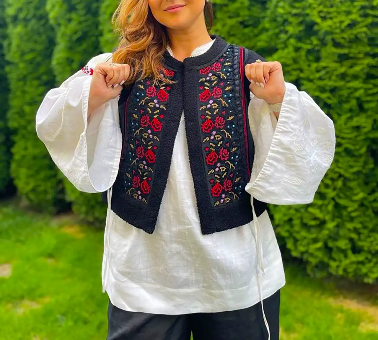 لباس سوزن دوزی زنانه