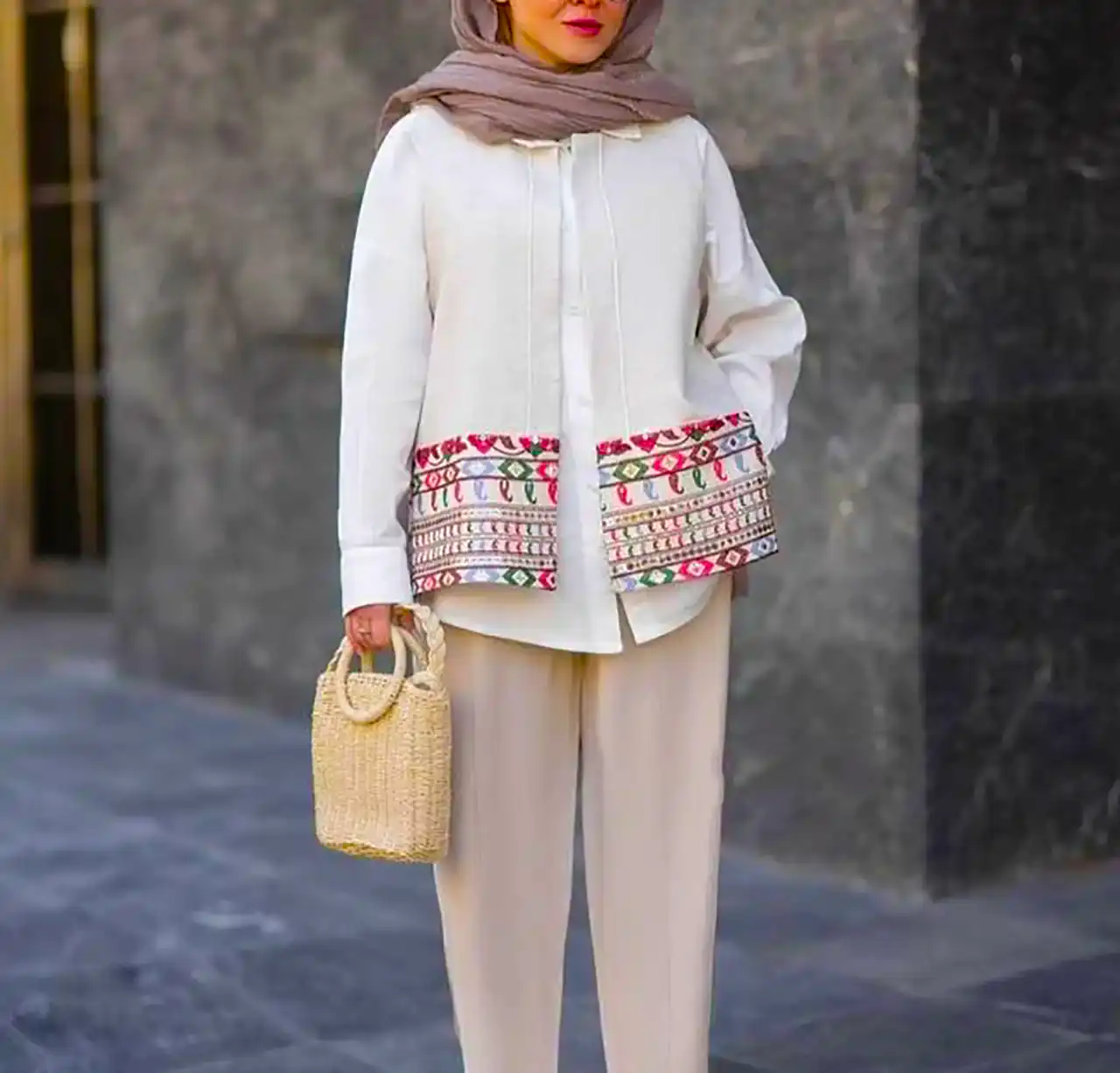 مانتو بلند کژوال شیک