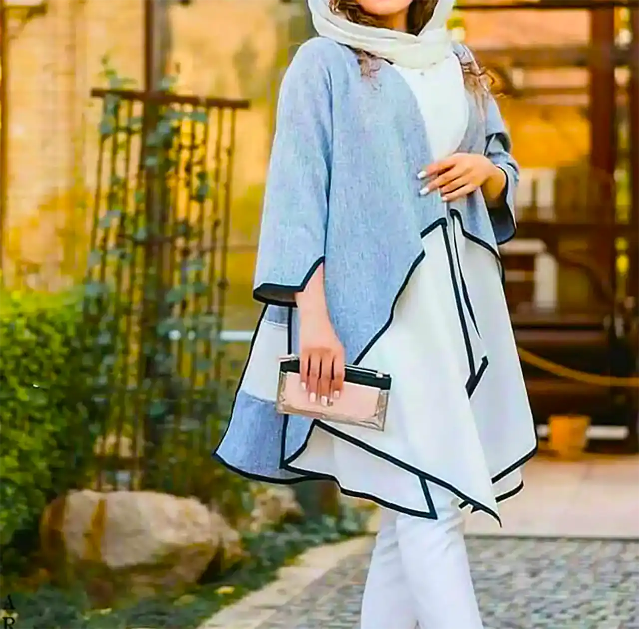 مانتو بلند رسمی شیک