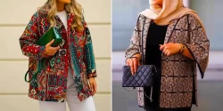 مانتو کتی سوزن دوزی؛ ۱۵ عکس از استایلهای خاص پاییزی خانم های خاص پسند