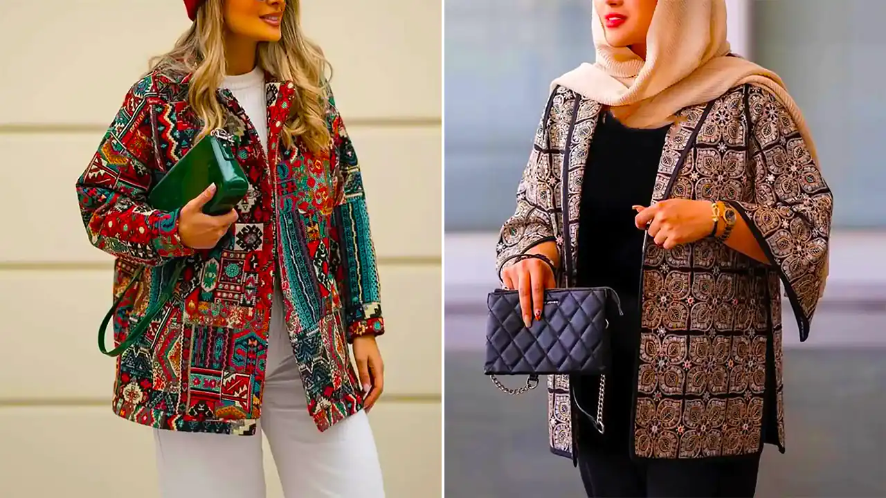 مانتو کتی سوزن دوزی
