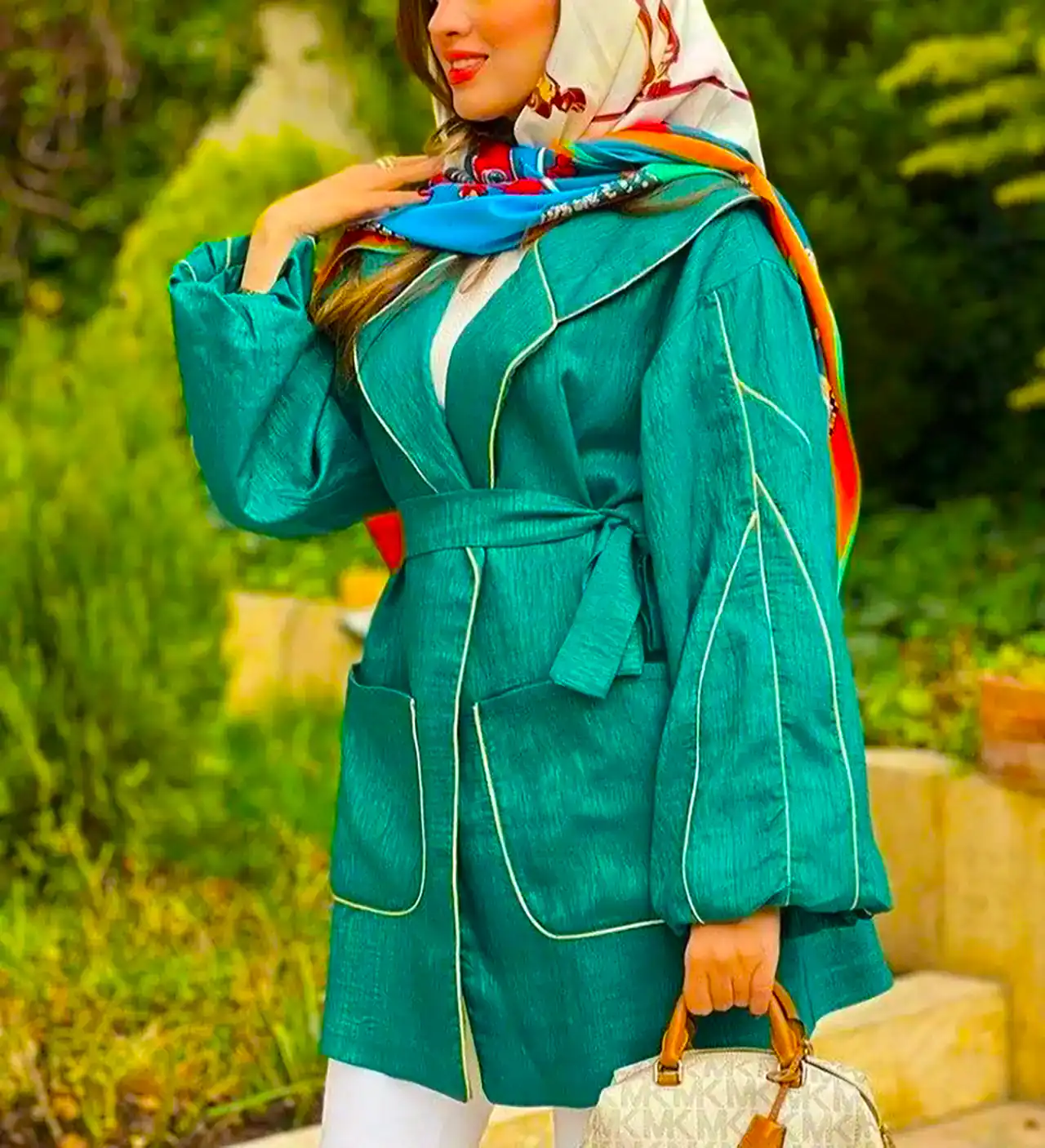 مانتو کتی سوزن دوزی