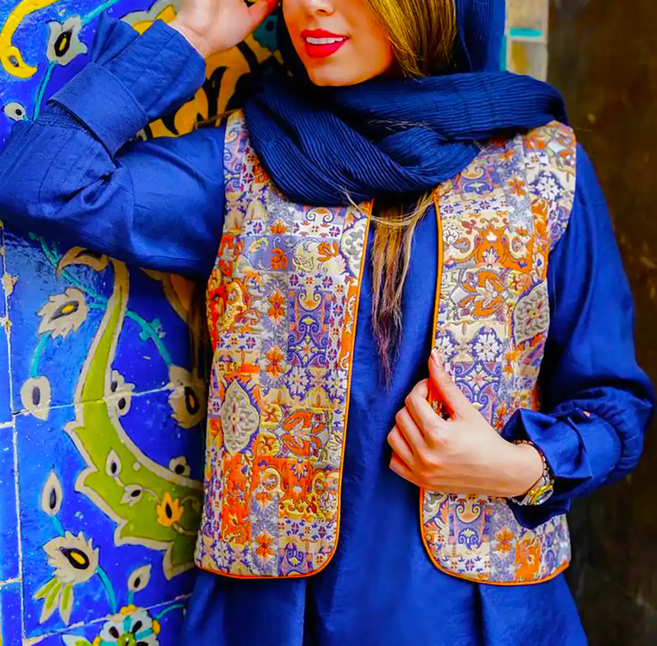 مانتو کتی سوزن دوزی