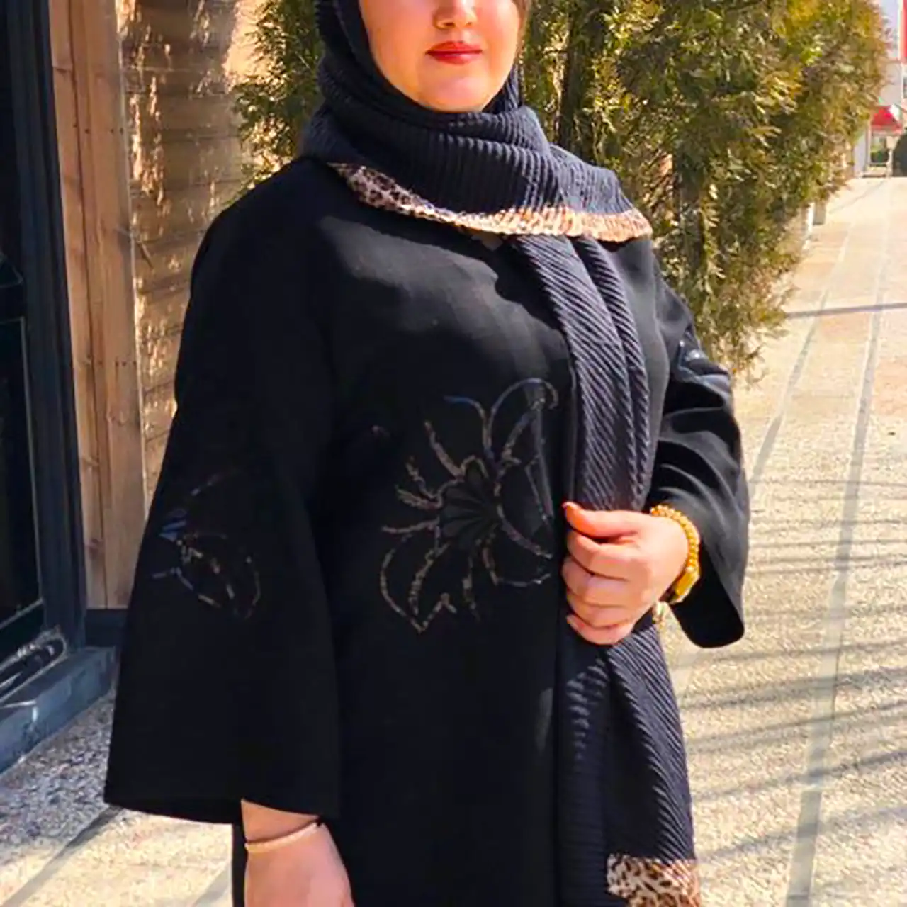 مانتو مشکی مجلسی خاص