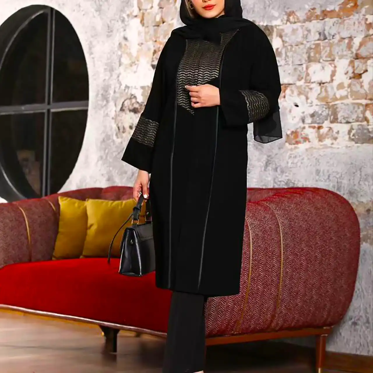 مانتو مشکی مجلسی خاص