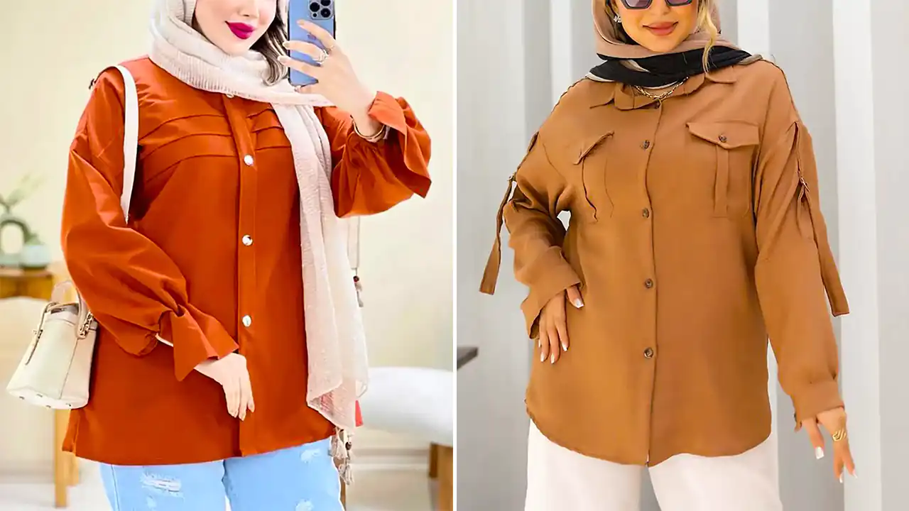 مانتو شومیزی پاییزی زنانه