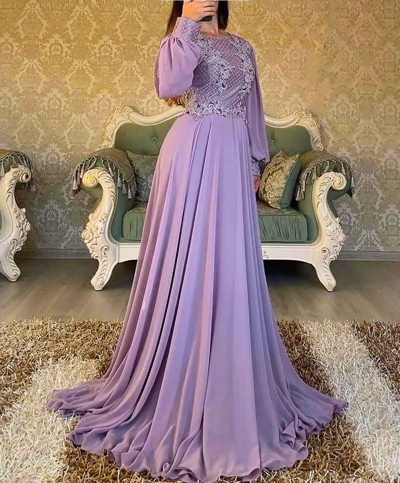 ماکسی بنفش مجلسی