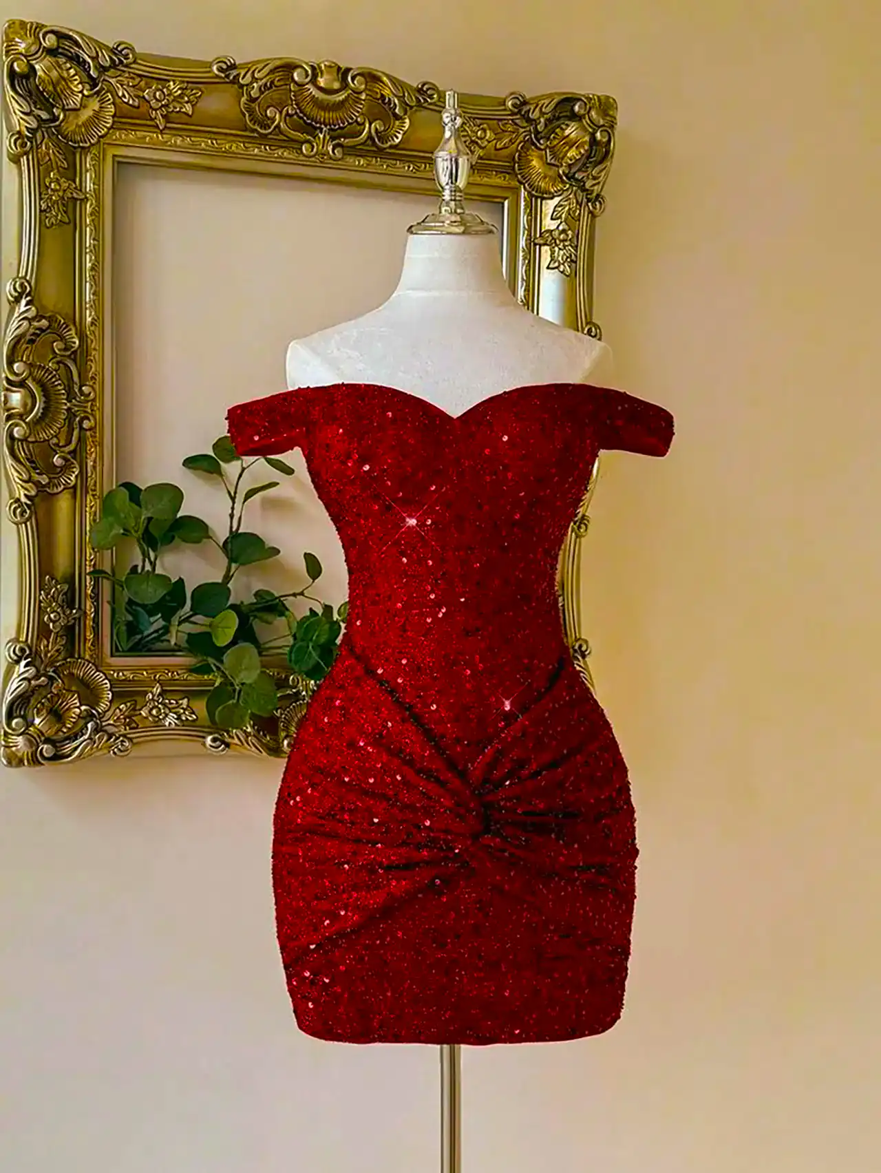 ماکسی مجلسی کوتاه عروسکی