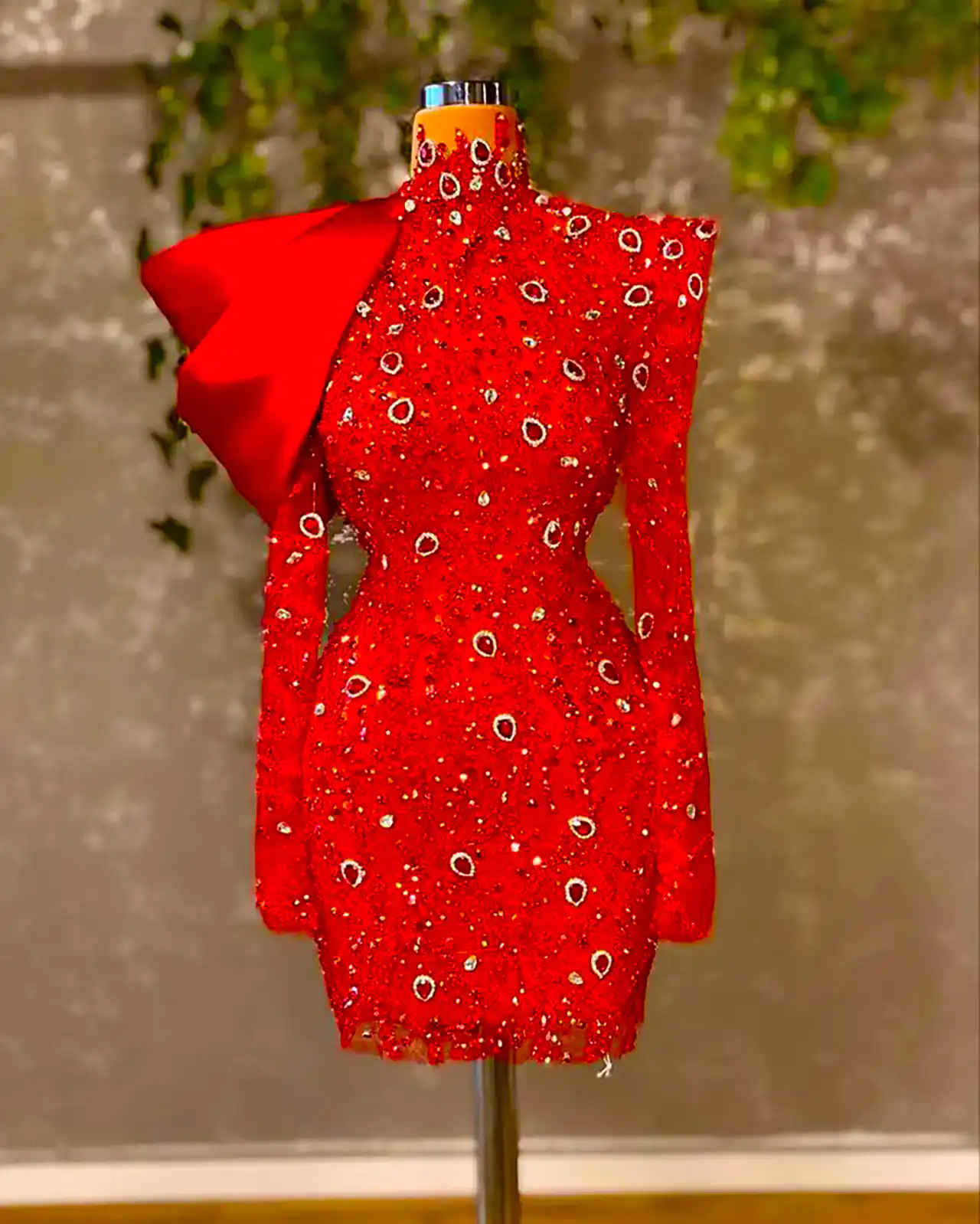 ماکسی مجلسی کوتاه عروسکی