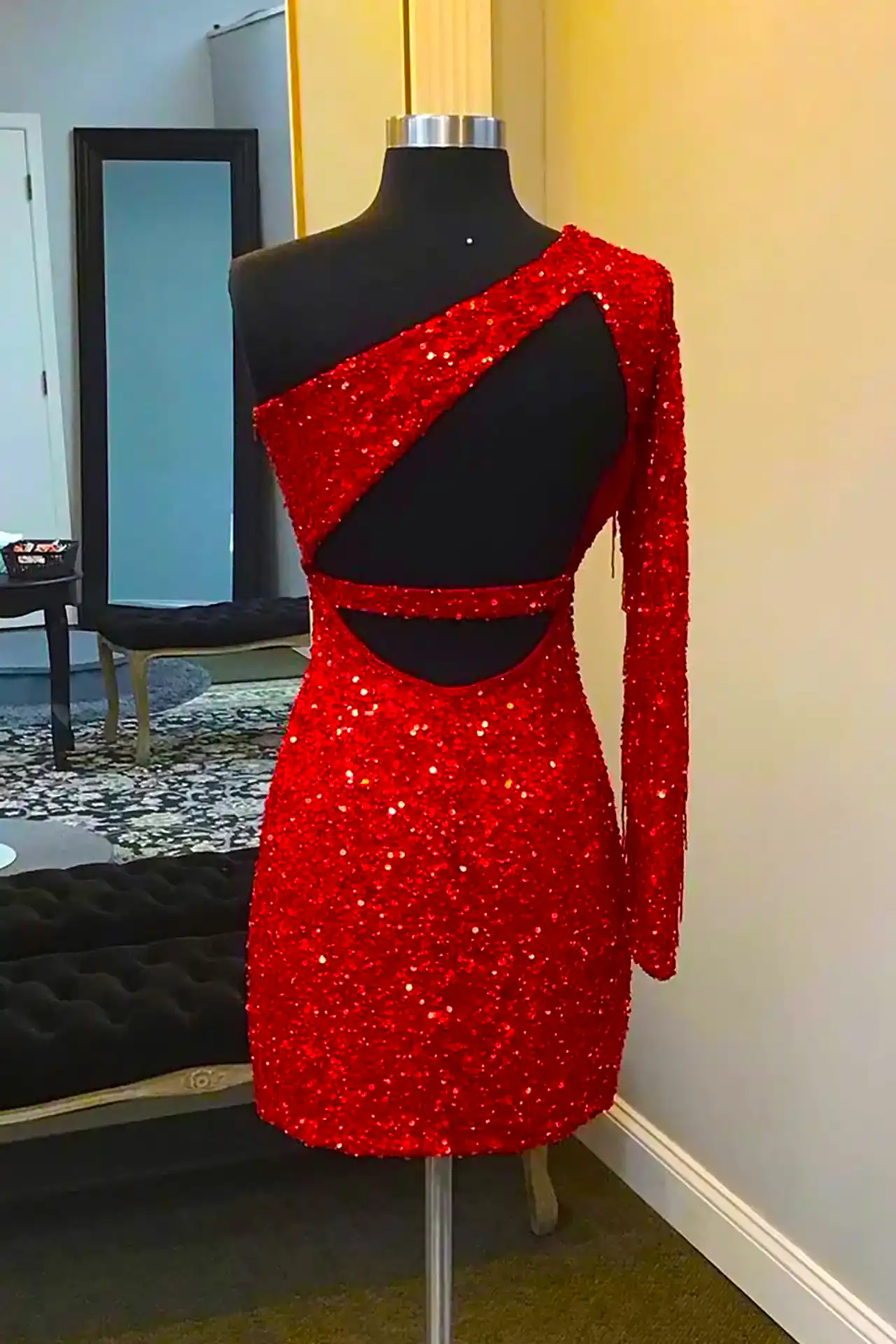 ماکسی مجلسی کوتاه عروسکی