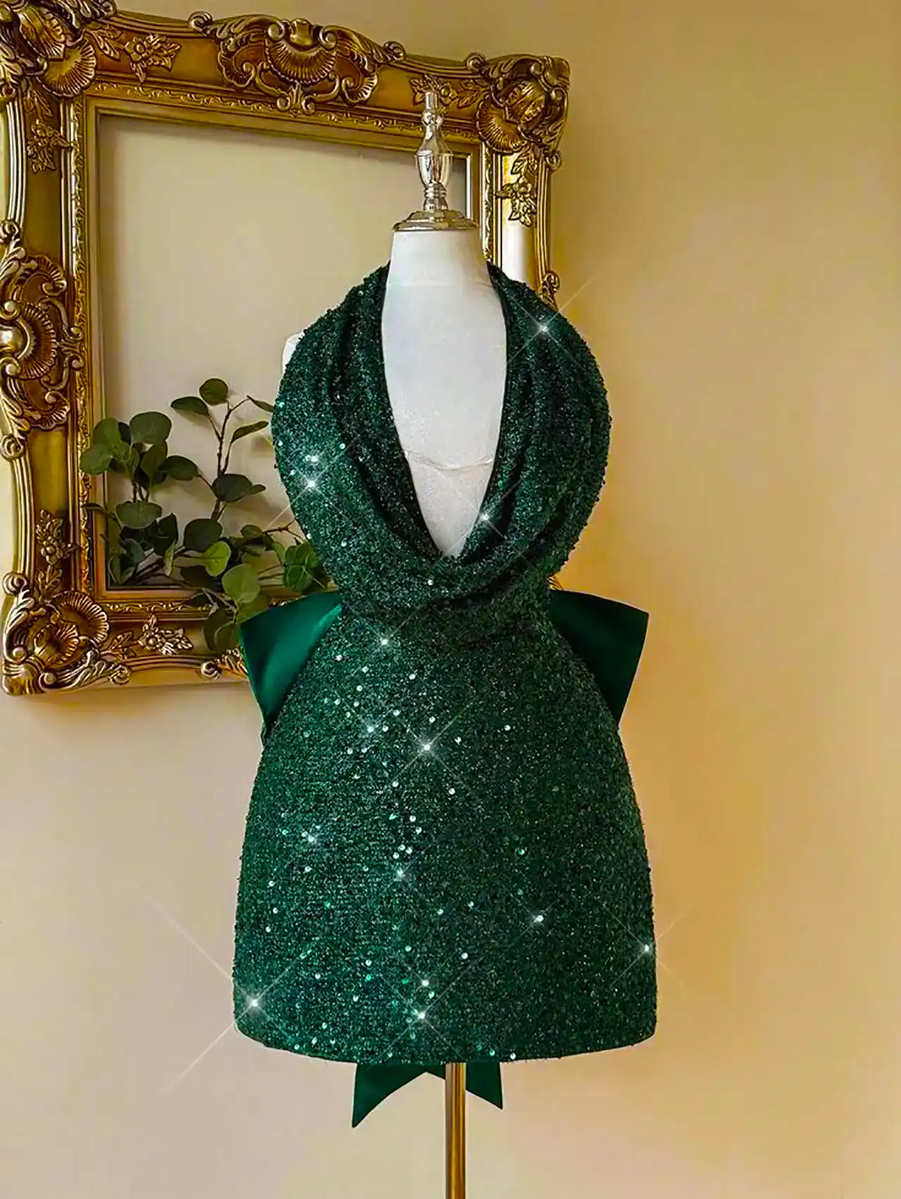 ماکسی مجلسی کوتاه عروسکی