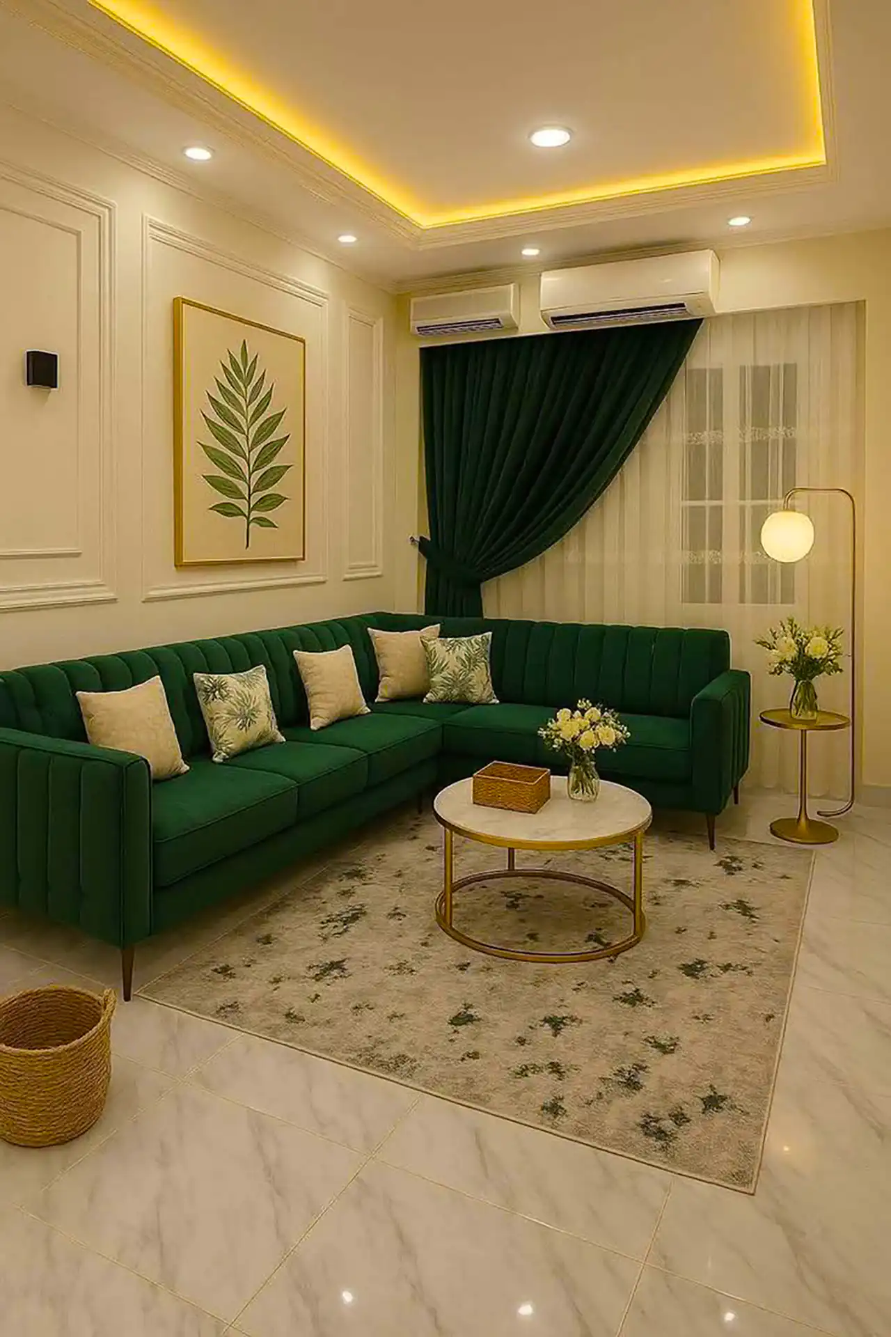 مبل راحتی طرح ال