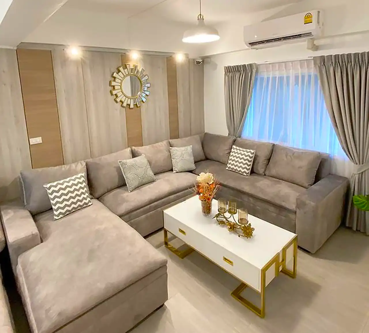 مبل راحتی طرح ال