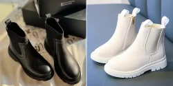 نیم بوت شیک زنانه؛ ۱۵ عکس جدید شیک برای تیپ مدرن و باکلاس