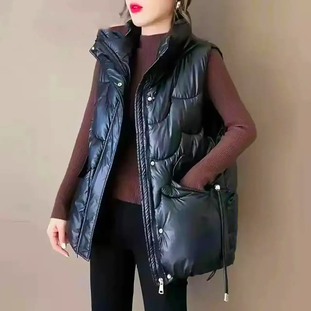 پافر مشکی دخترانه