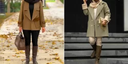 پالتو سبک مدرن پاییزی؛ ۱۵ ایده بی‌نظیر برای ترکیب استایل شیک و راحت پاییزه