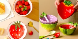 پیاله فانتزی طرح میوه؛ ۱۵ مدل جذاب و خاص برای پذیرایی شاد و رنگی