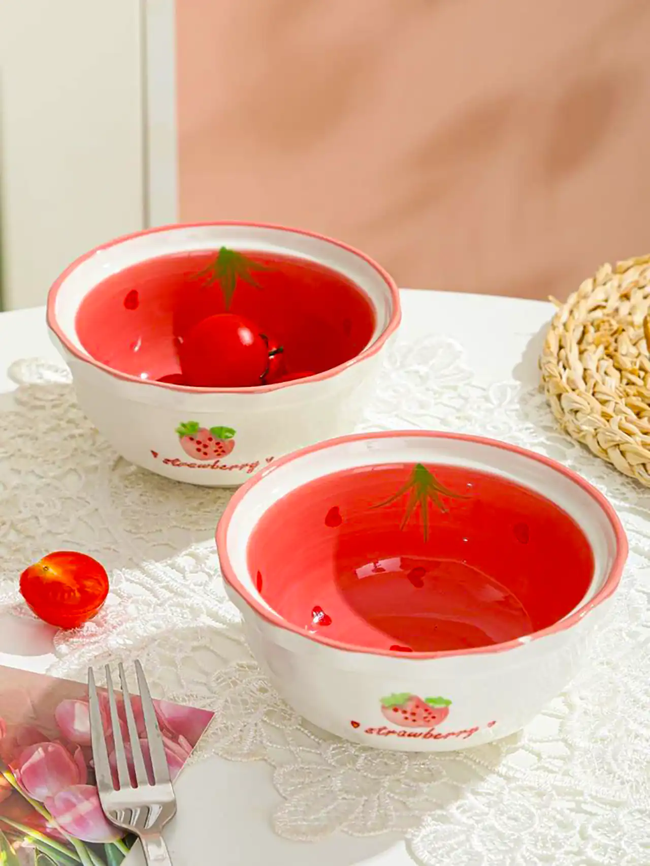 پیاله فانتزی طرح میوه