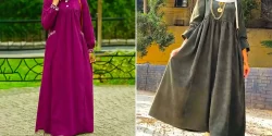 پیراهن مانتویی مخمل پاییزه ؛ ۱۵ مدل جدید مناسب مهمانی و استفاده روزمره پاییز
