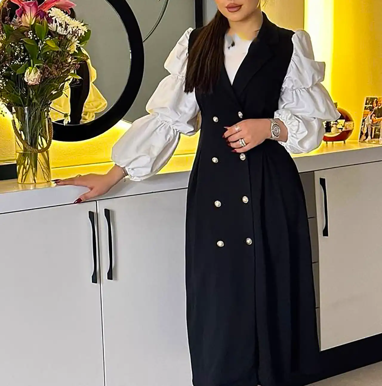 سارافن بلند پاییزی زنانه