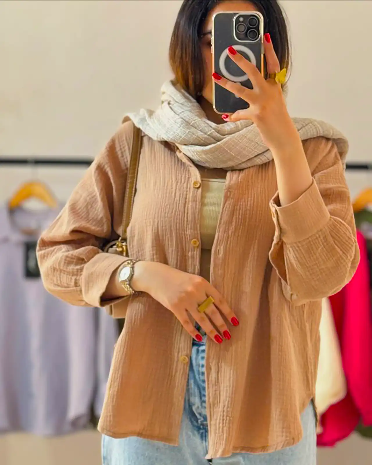 شومیز کژوال اسپرت