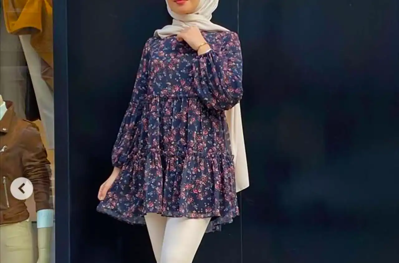 شومیز آستین چیندار مجلسی