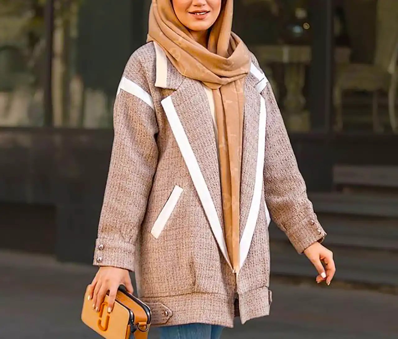 تیپ پاییزی کلاسیک زنانه
