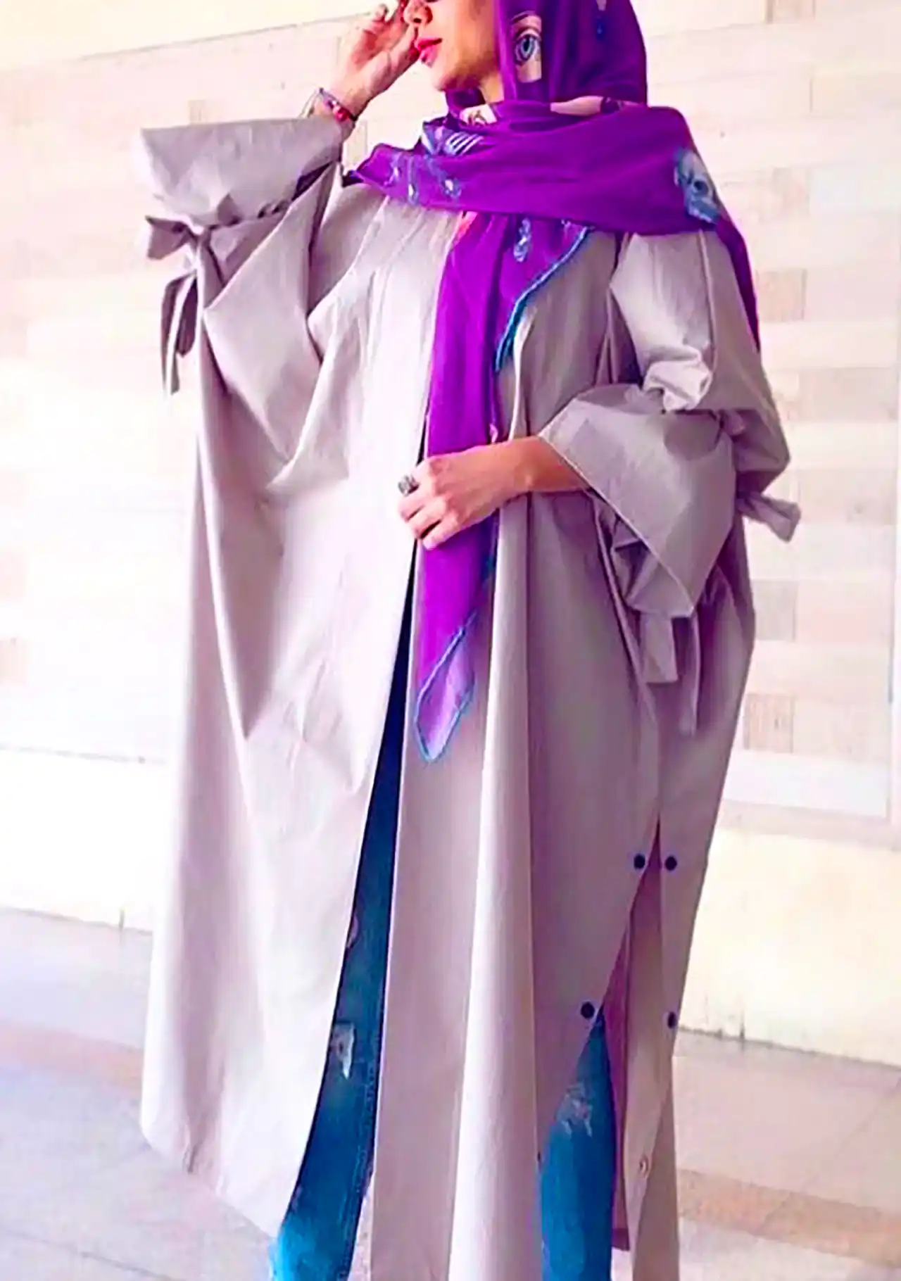 تیپ پاییزی شیک زنونه
