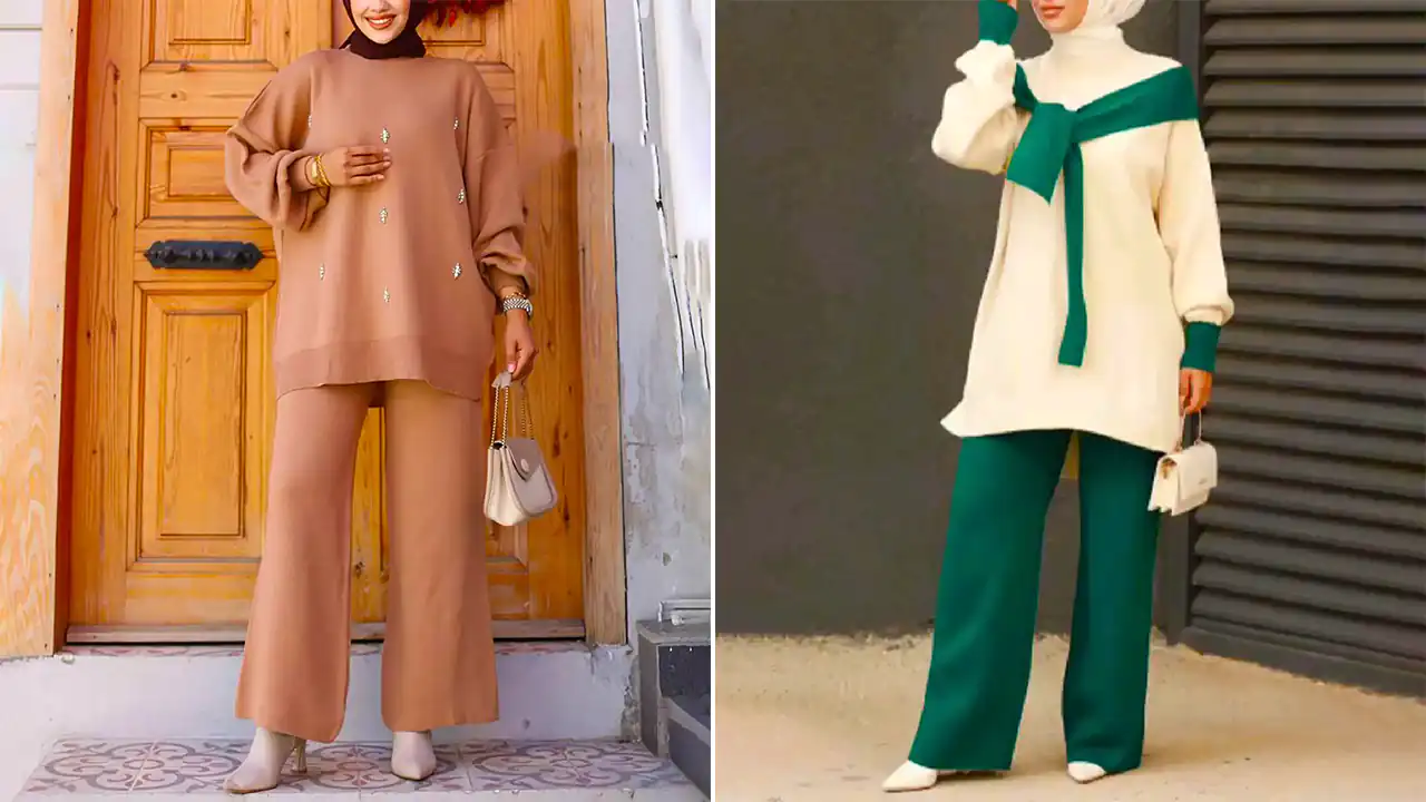 تونیک شلوار پاییزی