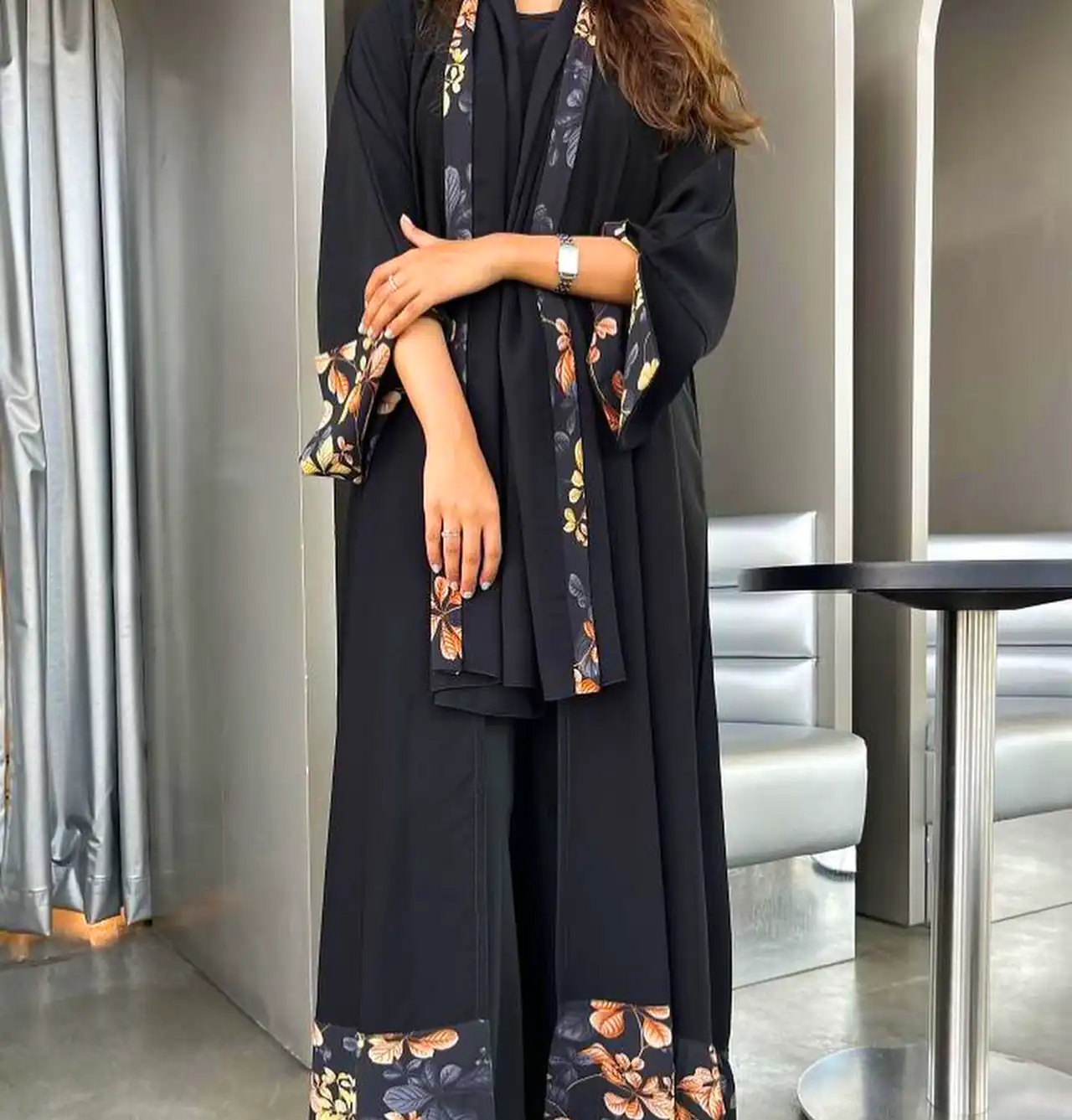 عبا مشکی شیک زنانه