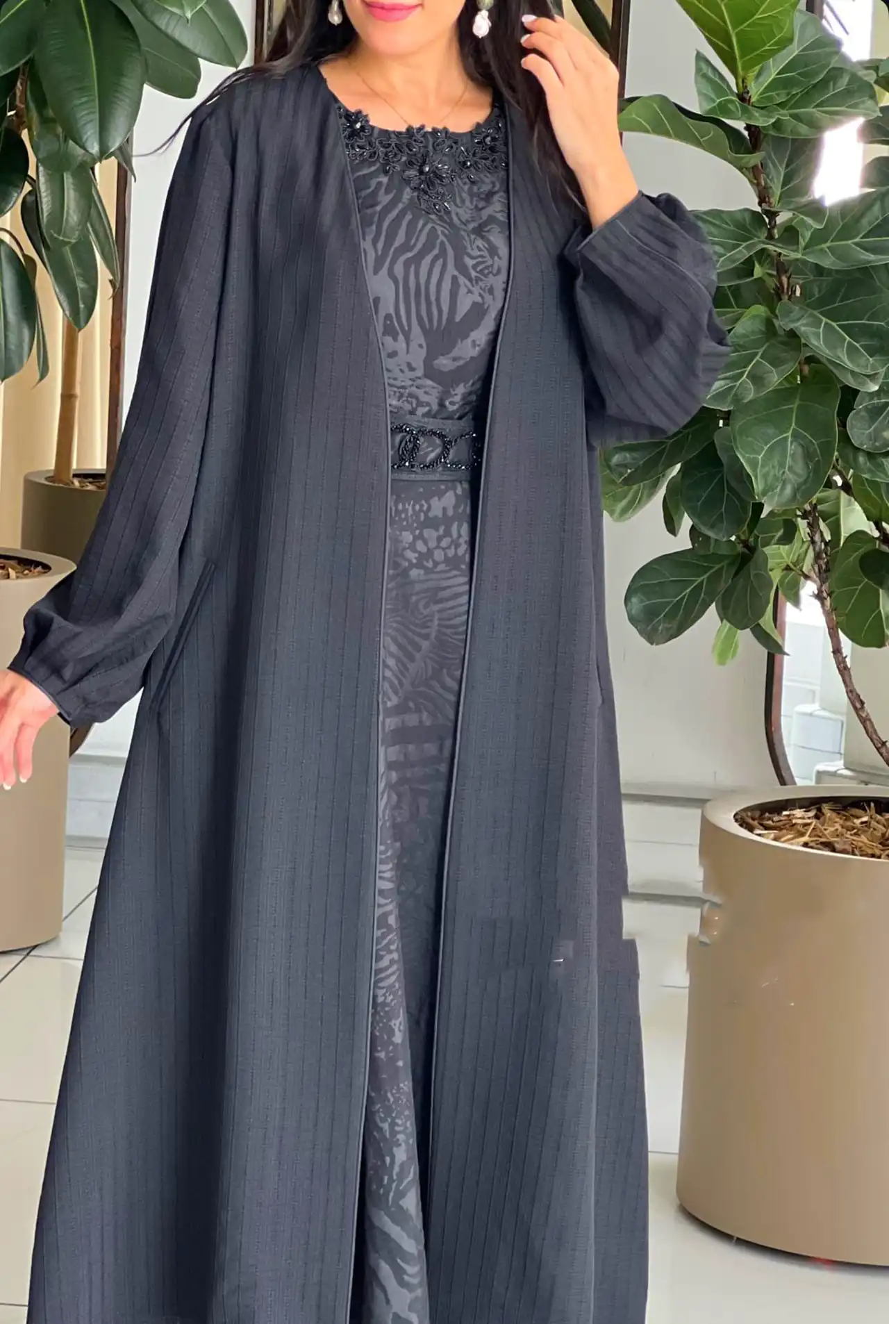 عبا مشکی شیک زنانه