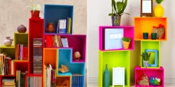 باکس رنگی دکوراتیو؛ ۱۵ عکس زیبا از چیدمان‌های خلاقانه و رنگی برای هر خانه