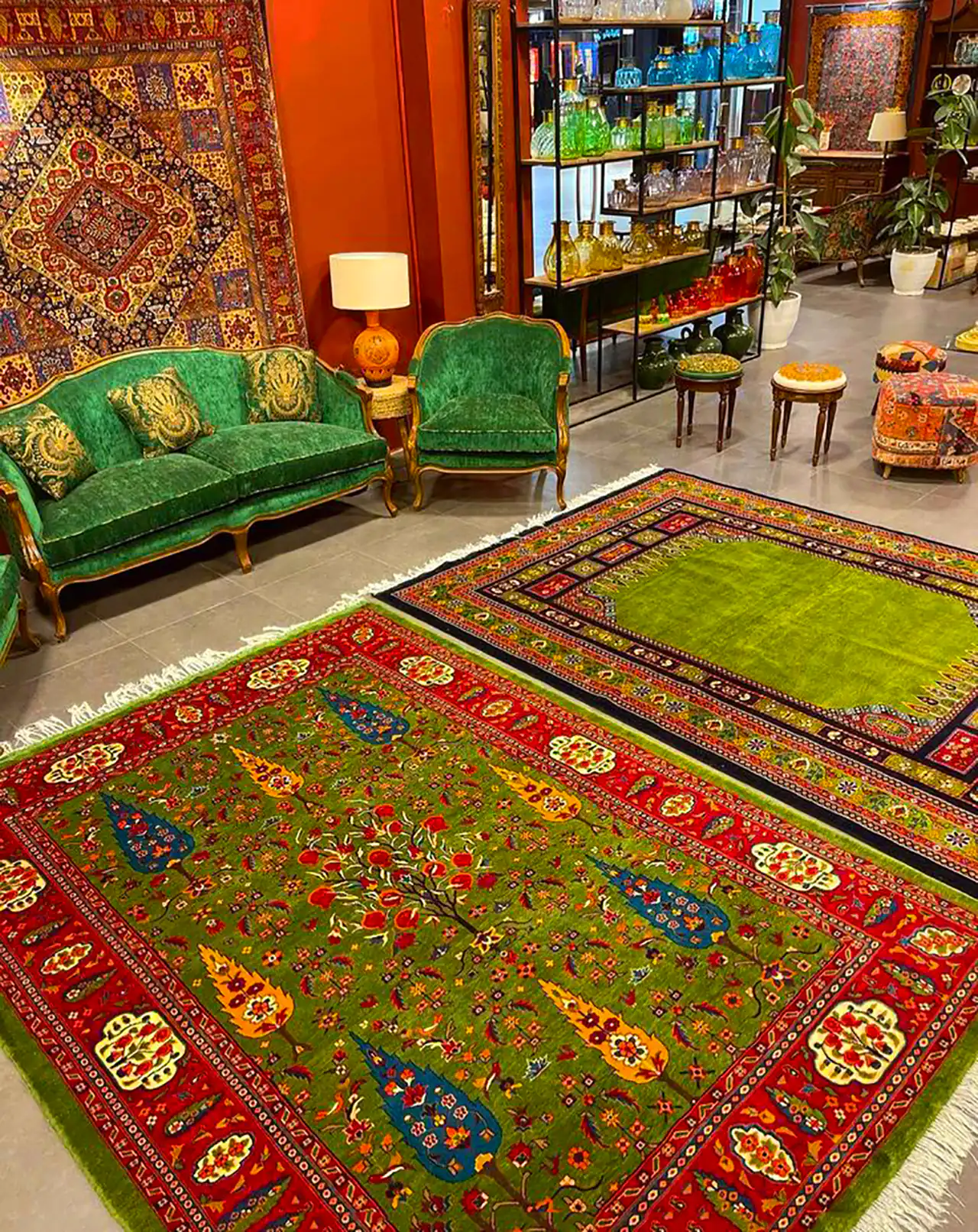 فرش کلاسیک شیک